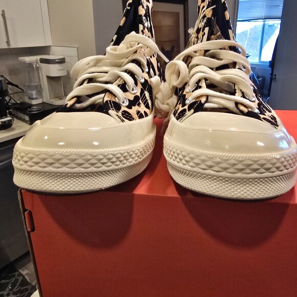 Converse Chuck 70 Hi Leopard Print Women's Sneakers Shoes A14945C Size 8 NEW - Picture 8 of 13